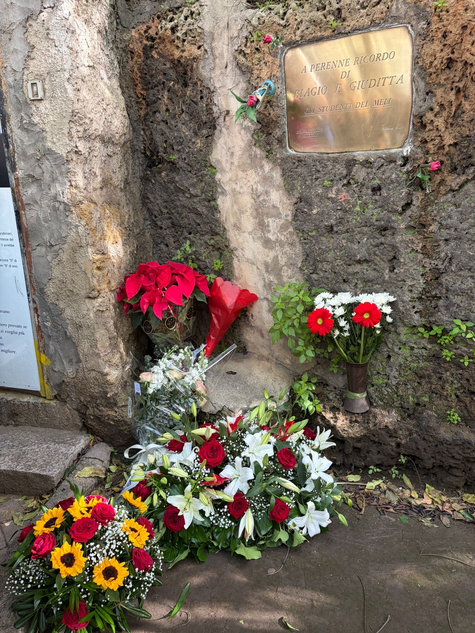 Commemorazione di Giuditta Milella e Biagio Siciliano nel quarantesimo anniversario